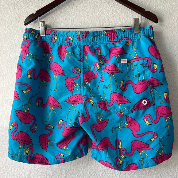 MAAMGIC 69 Slam Flamingo Swim Trunks Shorts Size M. - Picture 5 of 8